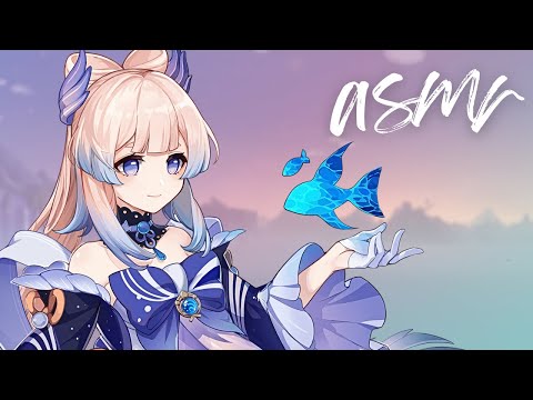 ASMR Genshin Impact Relaxing Farming | Close Up Whisper