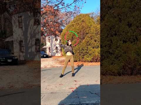 Sunday Morning Hula Hoop Flow 💚🩷 #Lofibeats