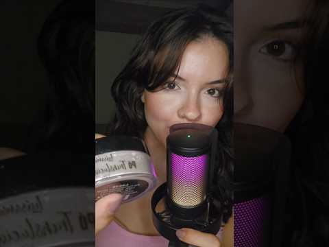 ASMR - Amiga te maquiando em um dia chuvoso ☔️🤍 #asmr #relax