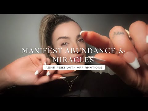 Reiki ASMR to Manifest Abundance and Miracles While You Sleep With Affirmations