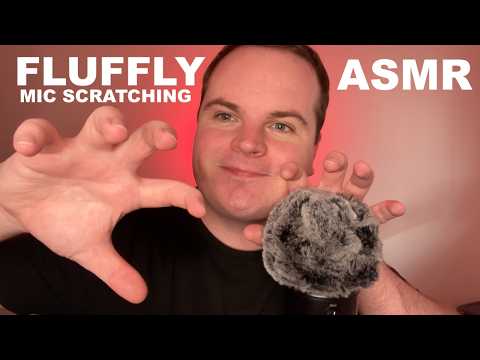 Fast & Aggressive ASMR Fluffy Mic Scratching