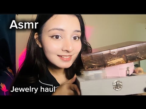 (ASMR)My jewelry collection✨💎 (tapping)(mystery jewelry)