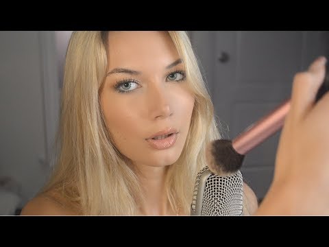 ASMR Face/Mic Brushing For Relaxation