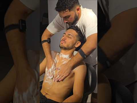 HERE IS THE REAL ASMR MASSAGE #asmr #thebarbersarms #barberasmr #barberexperience #barber