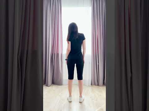 How I do a neck exercise. My little gymnastics or warm-up