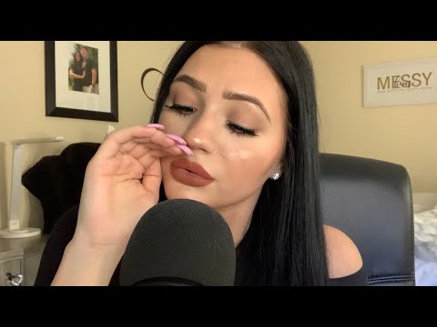 ASMR| INAUDIBLE WHSIPERING WITH HAND MOVEMENTS (VERY TINGLY)