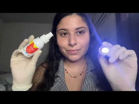 ASMR | EXAME DOS NERVOS CRANIANOS 🧑🏻‍⚕️🧠