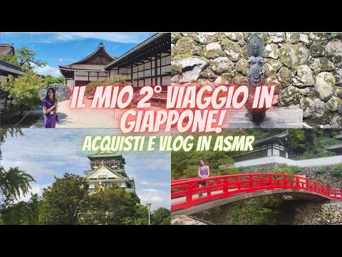 Giappone Vlog & Acquisti in ASMR | Il mio 2° Viaggio!⛩️🏯