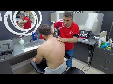Asmr Manual Clippers and Relaxing Massage on the Turkısh Barber Chaır