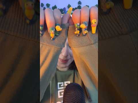 ASMR the ducks are so close it tingles 😴 #asmr #tingles #visualtingle #sleepaid