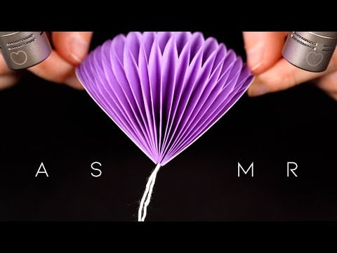 ASMR 종이 소리는 아주 강력하게 수면을 유도합니다😴ㅣ종이볼 사운드ㅣ잠오는소리ㅣ팅글 (No Talking)