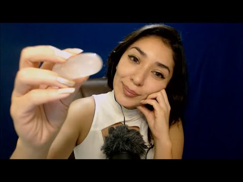 ASMR Susurros, Cuarzos y Reiki / Muy Relajante 😴💕 DUERME RÁPIDO