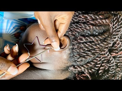 ASMR REAL PERSON EAR CLEANING & PICKING