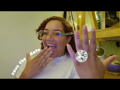 ASMR DIÁRIO DA NOIVA #4 | FOTOGRAFANDO O SAVE THE DATE 💜💍