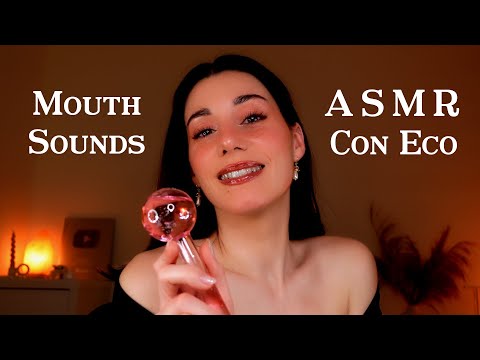 MI ASMR MÁS COSQUILLOSO & RELAJANTE 💤 MOUTH SOUNDS con Eco 👄 Caricias, Agua, Aire