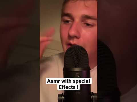 Asmr with echo effect