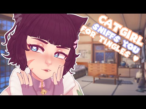 [ASMR]🐾 Catgirl Sniffs You To Sleep