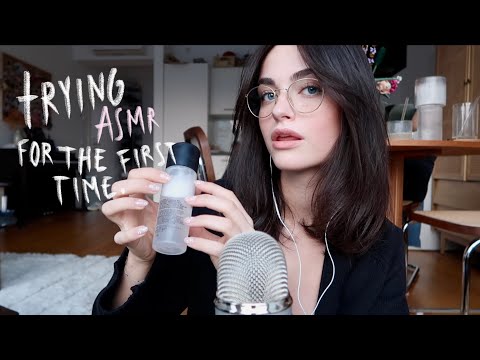 I tried asmr for the first time🎀 (after years)