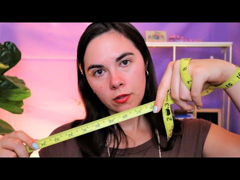 ASMR Measuring You, Tailoring You, Crinkly Paper 👔