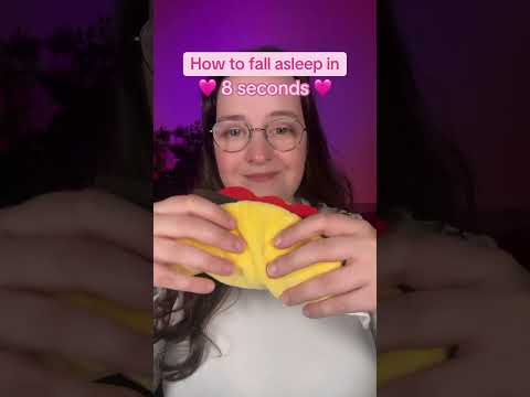 How to fall asleep in 8 seconds #asmr #asmrsounds #asmrrelax #asmrtingles #asmrsleep #relax