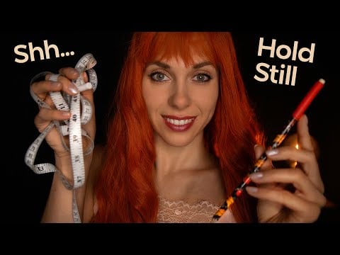 ASMR Face Measuring Roleplay 🧪 Personal Attention & Precise Triggers for Sleep