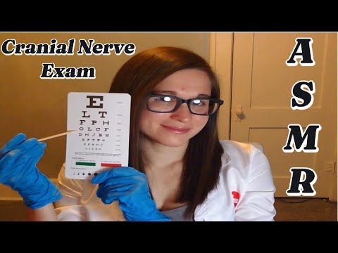 ASMR Doctor Roleplay Cranial Nerve Exam 🩺🏥