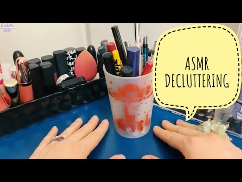 DECLUTTERING MAKEUP ESTREMO ASMR ITA LO-FI