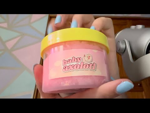 ASMR Playing With Slime!