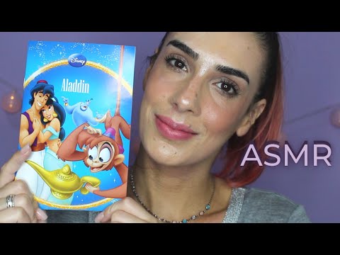 ASMR | Te contando História pra dormir - Alladin