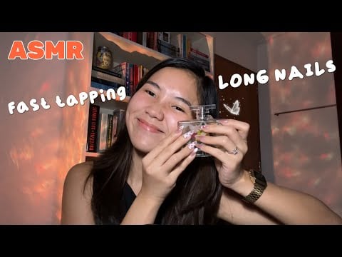 ASMR | FAST TAPPING w/ Long Nails 💅