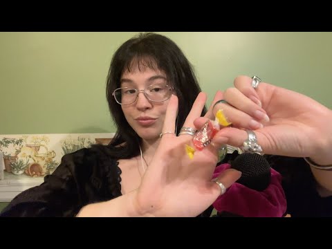 ASMR eating candy