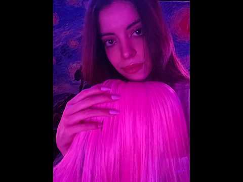 LIVE ASMR 💆‍♀️ Twin Mic Scalp Massage & Wig Brushing for Deep Sleep (Personal Attention)
