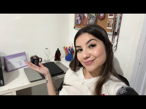 ASMR caseirinho tour pela minha escrivaninha