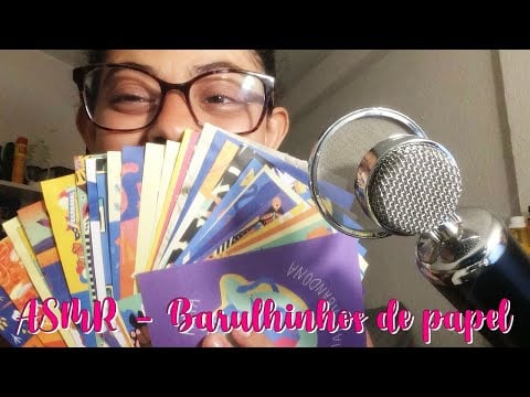 ASMR - Barulhinhos de papel