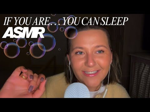 ASMR Sleep Triggers 🕯️💌 ‘If You Are…’ + Mic Scratching