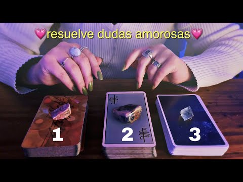 ASMR Tarot: Resuelve dudas sobre tu vida amorosa 💗🔮 #EligeUnaCarta