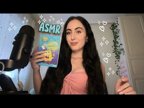 ASMR ~ Leyéndote Un Cuento De Bob Esponja ⟡˙⋆ 🌼 #asmr 