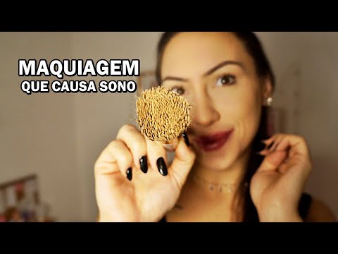 ASMR: ATENÇÃO, ESSA MAQUIAGEM PODE CAUSAR SONO INTENSO