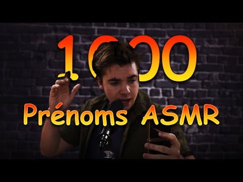ASMR Je Chuchote ton prénom en Inaudible  asmr français