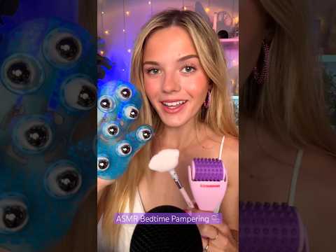#asmr Spa Pampering 🫧 #asmrtriggers #asmrsounds #asmrsounds #asmrspa #skincareroutine #sleep