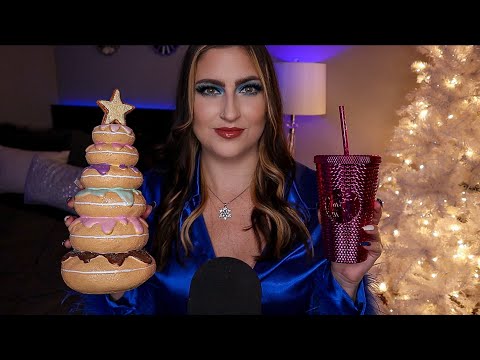 ASMR | Christmas Decor Haul 🍭 (At Home, HomeGoods, Target, & Hobby Lobby)