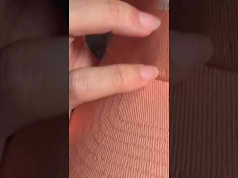 ASMR hat scratching + tapping 🧢 (short version) #asmr #shorts #fastandaggressive #tapping