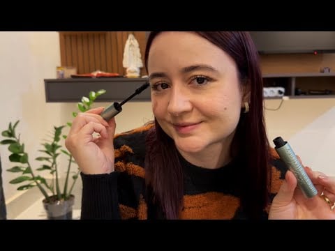 ASMR: ME MAQUIANDO E CONVERSANDO COM VOCÊ