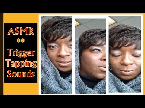 ASMR- Tapping Trigger Sounds ~ Office Time With Me