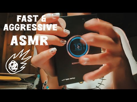 FAST AND AGGRESSIVE ASMR (NO TALKING) #asmr #fastandaggressiveasmr #relaxingtriggers