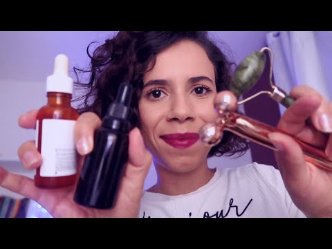 ASMR | MASSAGEM FACIAL RELAXANTE EM VOCÊ