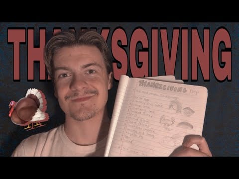 [ASMR] Thanksgiving Prep Ramble