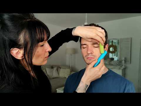 Face & Beard Treatment ASMR