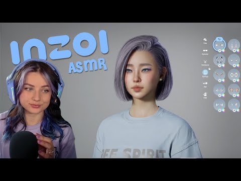 inZOI Character Creation ASMR 💎 New Realistic Life Sim Game ~ Clicky Mouse Sounds