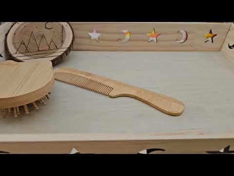 🪵 ASMR Wooden Items w/Tapping, Scratching and Brushing (Soft Spoken Whispers) 🪵